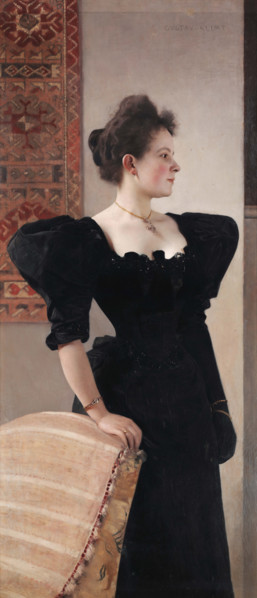Portrait of a Lady, c1894. Creator: Klimt, Gustav (1862-1918).