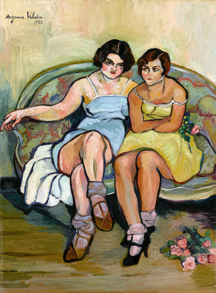 Les Deux Sœurs (The Two Sisters), 1928. Creator: Valadon, Suzanne (1865-1938).