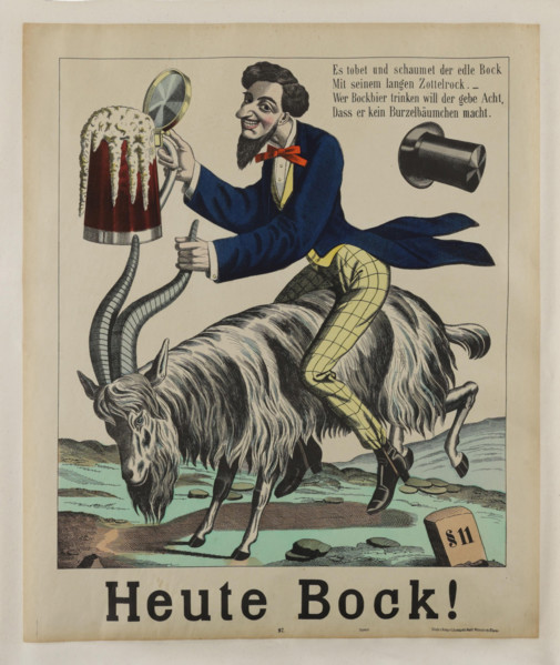 Today Bock!, c1900-1910. Creator: Anonymous.