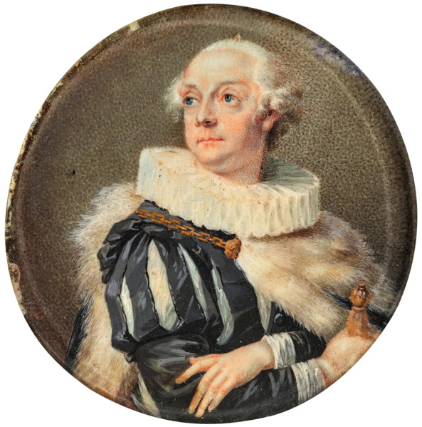 Count Johann Baptist Esterhazy as Fiesco in "Fiesco's Conspiracy at Genoa" by Fried..., end 1780s. Creator: Füger, Heinrich Friedrich (1751-1818).