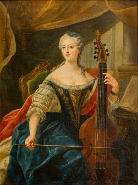 Portrait of Princess Isabella of Parma (1741-1763), Archduchess of Austria, c1760. Creator: Anonymous.