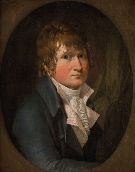 Self-portrait, 1811. Creator: Eckersberg, Christoffer-Wilhelm (1783-1853).