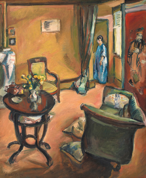 Interior , 1914. Creator: Friesz, Achille-Emile-Othon (1879-1949).