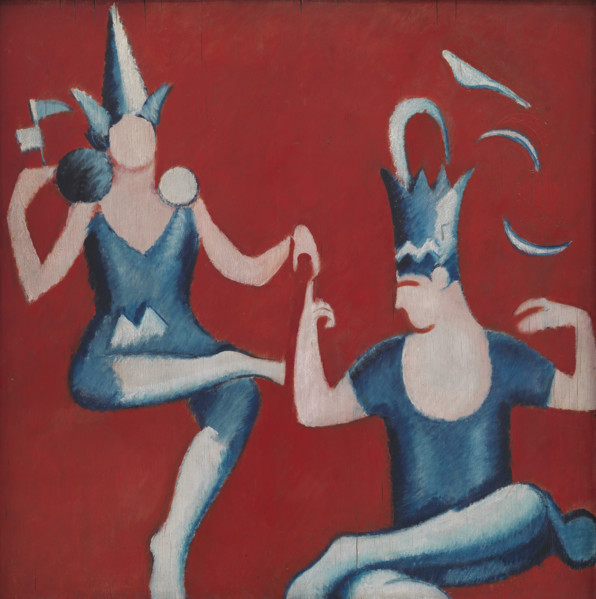 A ballet scene, 1920-1921. Creator: Giersing, Harald (1881-1927).
