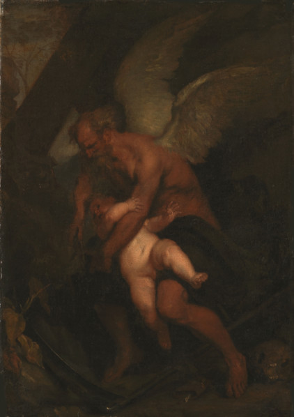 Time Clipping Cupid's Wings. Creator: Dyck, Sir Anthonis van, (after)  .