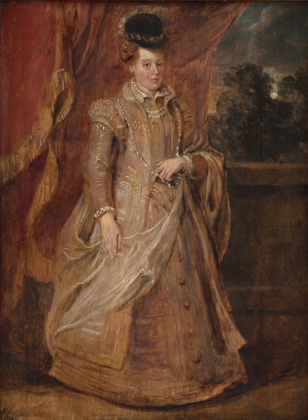 Portrait of Joanna of Austria (1547-1578), Grand Duchess of Tuscany, 1622-1623. Creator: Rubens, Pieter Paul (1577-1640).