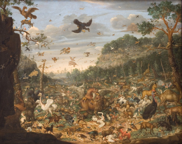 The Earth after the Fall of Man, 1690. Creator: Rösel von Rosenhof, Franz (1626-1700).