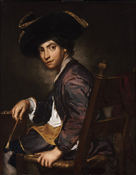 Young Painter in His Studio, c1730. Creator: Fra Galgario (Giuseppe Vittore Ghislandi) (1655-1743).