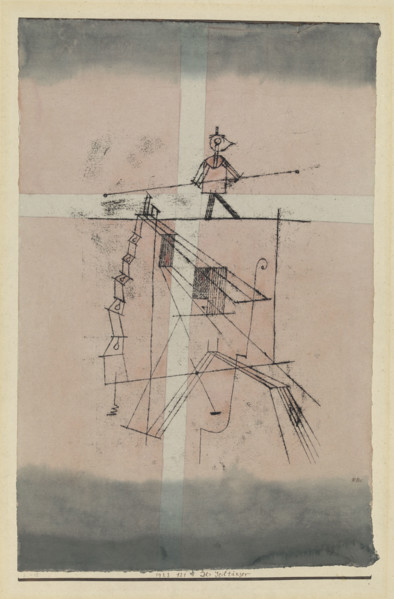 Tightrope Walker, 1923. Creator: Klee, Paul (1879-1940).