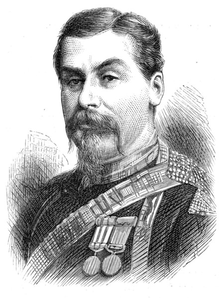 Captain Sartorius, of the Ashantee Expedition, 1874. Creator: Unknown.