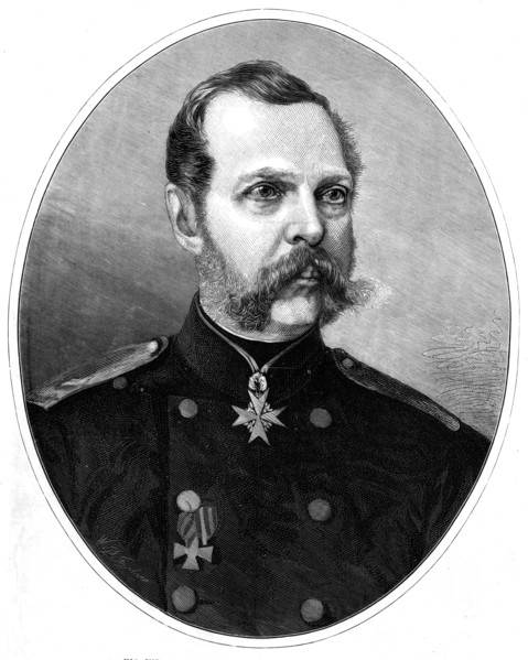 His Imperial Majesty Alexander II., Czar of Russia, 1874. Creator: William Biscombe Gardner.