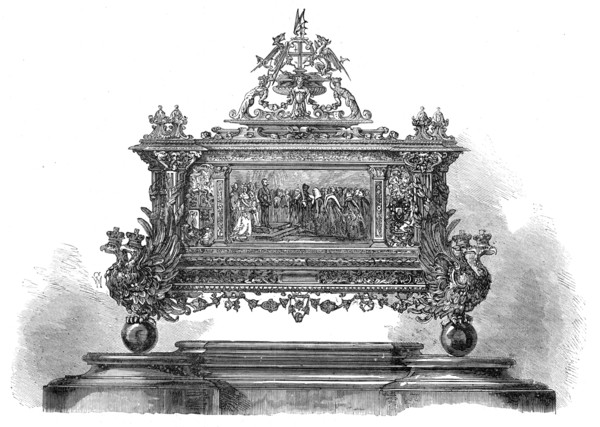 Casket for the City of London Address to the Emperor of Russia, 1874. Creator: Unknown.