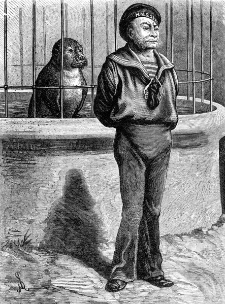 Odd Sketches at the Zoological Gardens: Messmates, 1881. Creator: Unknown.