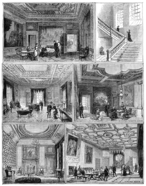 The Royal Visit to Edinburgh: Holyrood Palace, 1881.  Creator: Unknown.