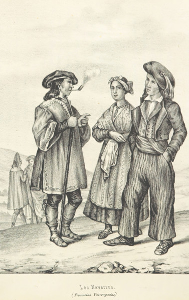 The Navarrese. (Basque Provinces), 1843. Creator: Unknown.