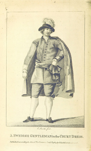 A Swedish Gentleman in the Court Dress, 1802.  Creator: Louis Charles Ruotte.