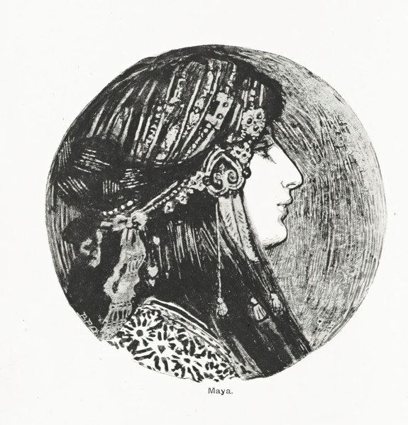 Maya, 1896.  Creator: Amy Sawyer.