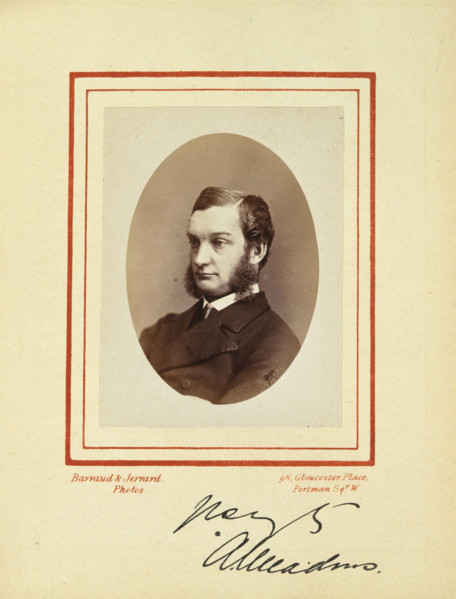 Alfred Meadows, 1875. Creator: Barraud & Jerrard.