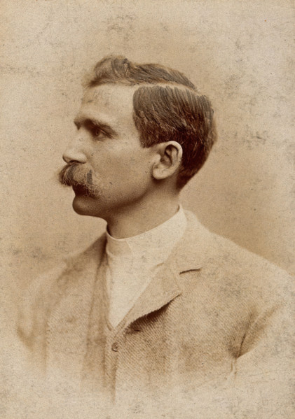Henry Solomon Wellcome, 1892. Creator: Calzolari.