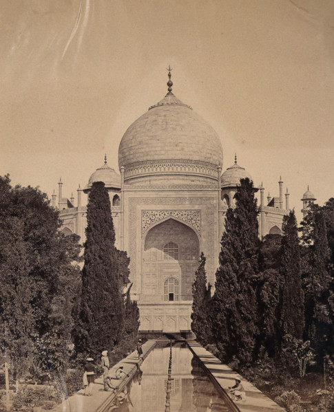 The Taj Mahal, Agra, India, c1858. Creator: Felice Beato.
