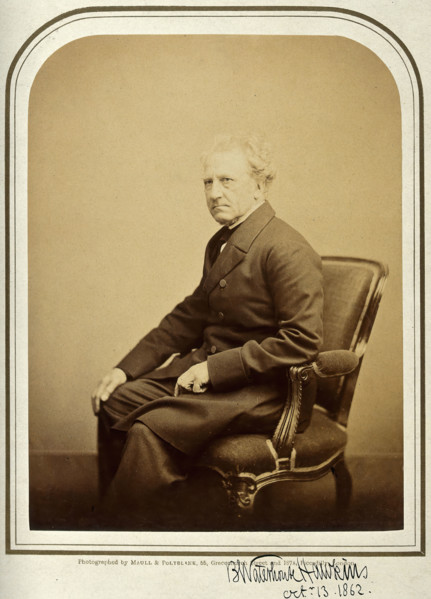 Benjamin Waterhouse Hawkins, 1862. Creator: Maull & Polyblank.