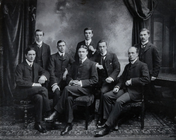 Charing Cross Hospital: a portrait of house physicians, 1904. Creator: Unknown.