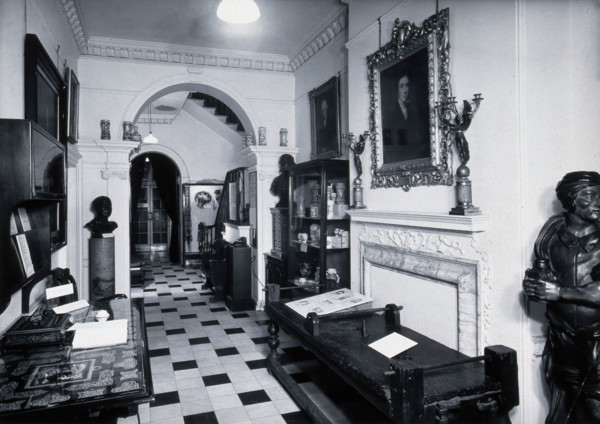 The Wellcome Historical Medical Museum, 28 Portman Square, London: the Entrance Hall, c, 1954. Creator: Unknown.