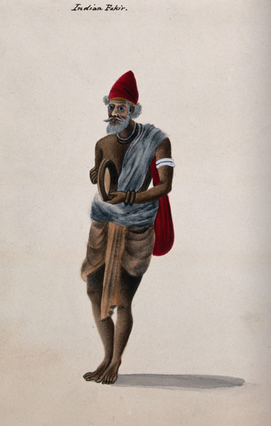 Indian Fakir, 1880.  Creator: C. B. Dering.