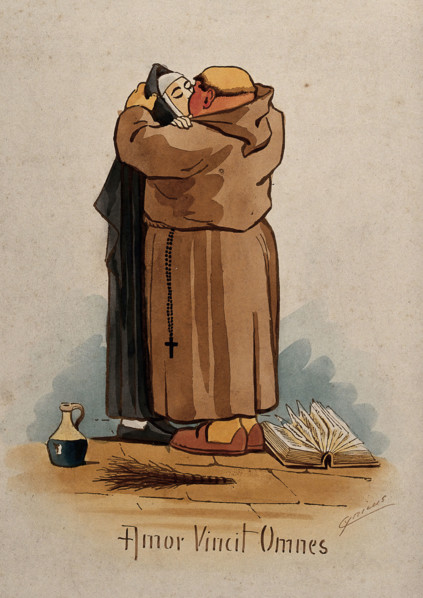 Amor Vincit Omnes, late 19th-early 20th century. Creator: Martin Anderson.