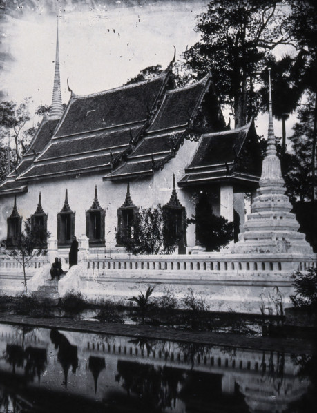 Chao Phraya river, Siam [Thailand], 1865, (1981). Creator: Unknown.