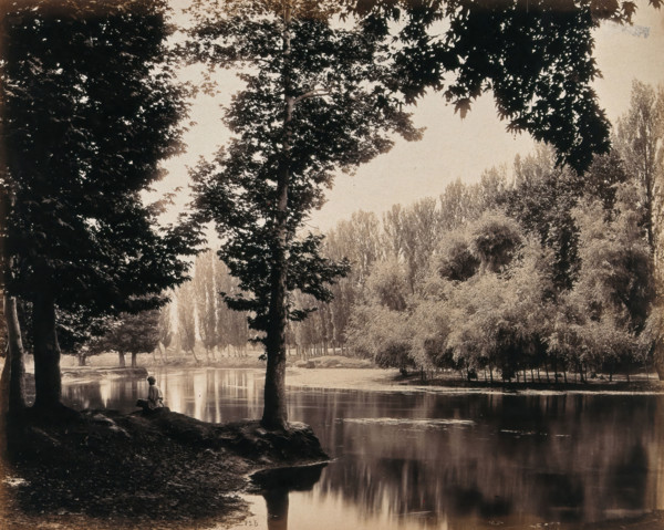The Dhul canal, Kashmir, India, c1860s. Creator: Samuel Bourne.