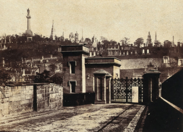 Entrance of Necropolis, Glasgow, c1880s. Creator: Unknown.