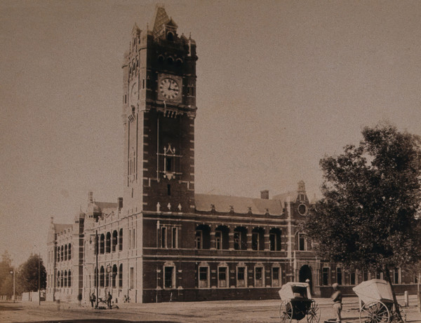 South Africa: the Clock Tower at Maritzburg, 1896. Creator: Unknown.
