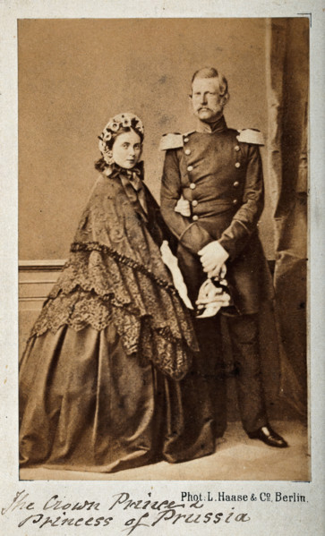 Victoria (Vicky) Adelaide Louise, Princess Royal of England and later Empress..., c1860s. Creator: L. Haase & Company.