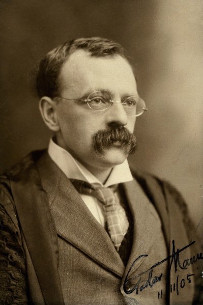 Gustav Mann, 1905. Creator: Unknown.