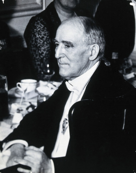Henry Solomon Wellcome at the dinner to mark the opening of the cinchona exhibition, 1930. Creator: Unknown.