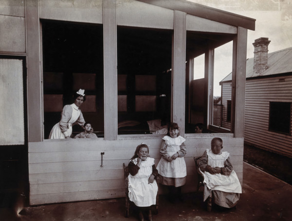 Metropolitan Lunatic Asylum, Kew, Victoria (Australia): children..., c1890s. Creator: Unknown.
