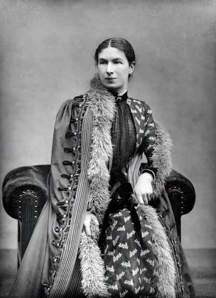 Mary Augusta Ward, Mrs Humphry Ward, c1870s. Creator: Barraud.