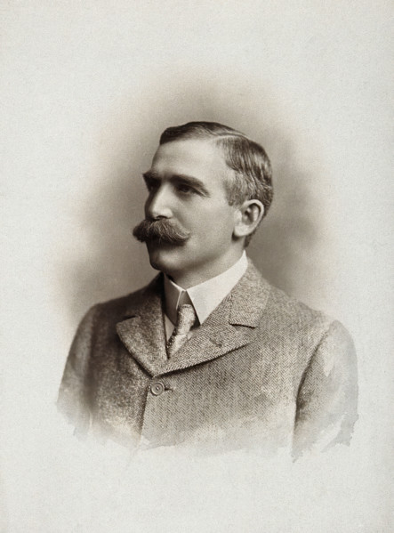 Henry Solomon Wellcome, late 19th-early 20th century.  Creator: Lafayette.