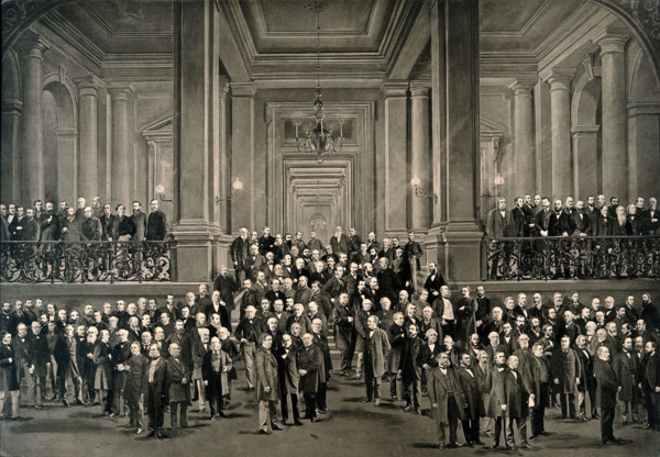 Leaders in medicine and surgery, 19th century. Creator: Unknown.