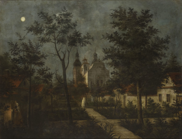 The Cameldolites' Monastery at Bielany near Krakow, c1860. Creator: Teodor Baltazar Stachowicz.
