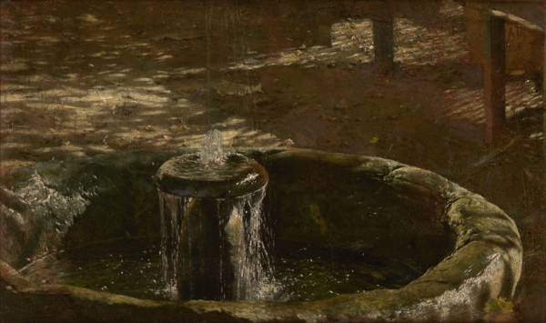 Fountain, between 1876-1880. Creator: Aleksander Gierymski.