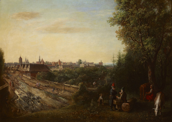View of Krakow, 1652. Creator: Gottfried Liebalt.