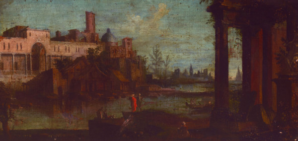 Architectural Landscape, 18th century. Creator: Unknown.