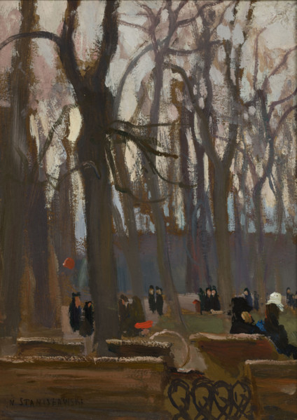 Fragment of the Planty Park, c1905. Creator: Jan Stanislawski.