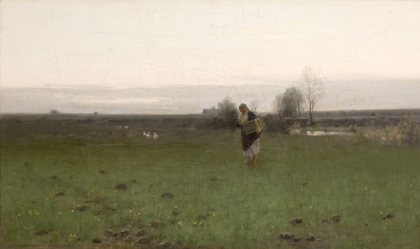 Landscape from the Vincity of Krakow, 1886. Creator: Roman Kochanowski.