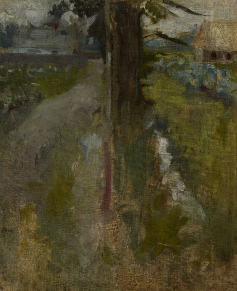Landscape Motif, c1890. Creator: Olga Boznanska.