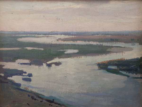 Dniepr (Limany Dniepru o swicie), 1903. Creator: Jan Stanislawski.
