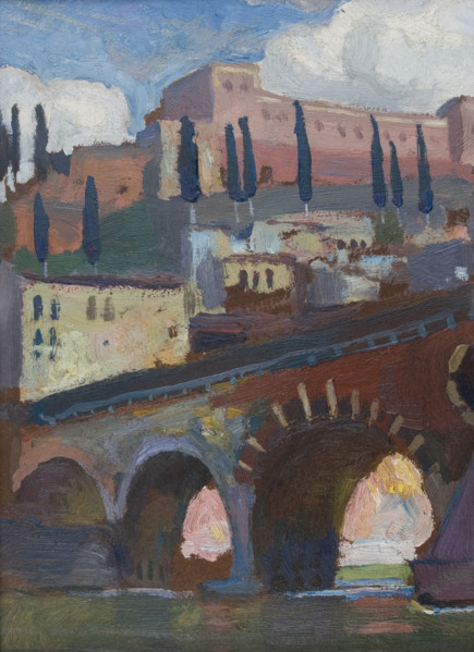 Fortress in Verona, 1902. Creator: Jan Stanislawski.
