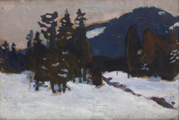 Evening under Koziniec, 1906. Creator: Jan Stanislawski.